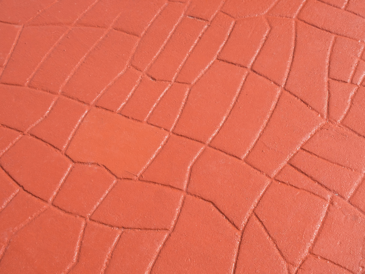 Stamped concrete